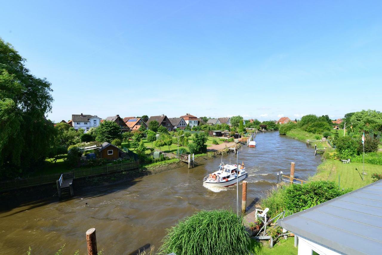Deichkroenchen Ferienwohnung Altes Land Hamburg 约克 外观 照片