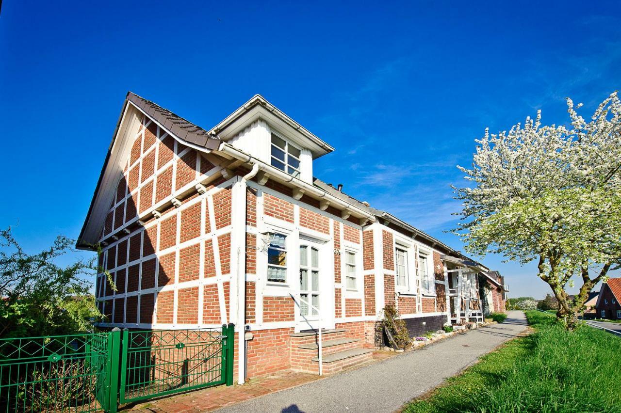 Deichkroenchen Ferienwohnung Altes Land Hamburg 约克 外观 照片