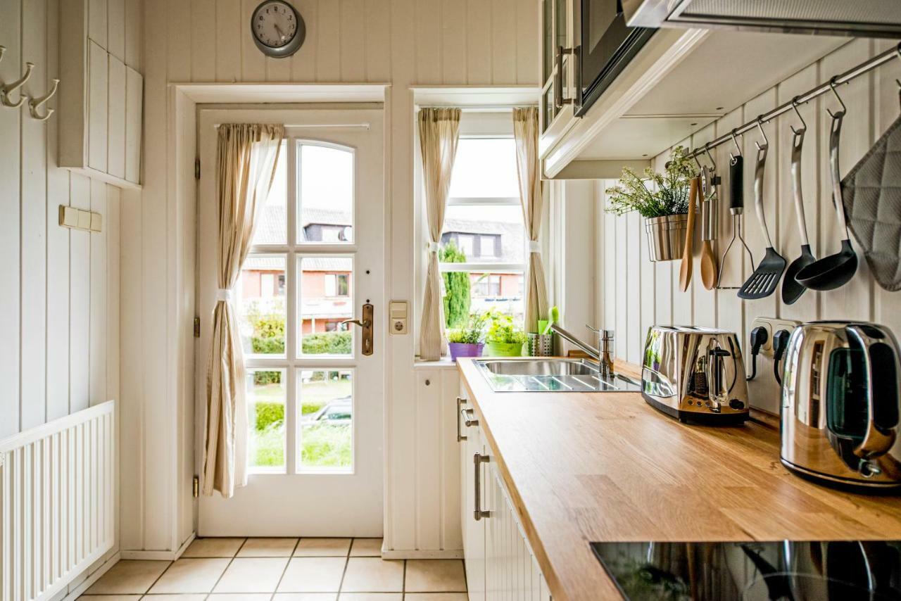 Deichkroenchen Ferienwohnung Altes Land Hamburg 约克 外观 照片