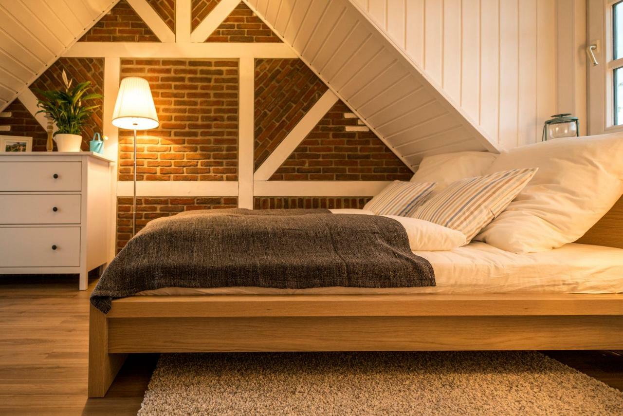 Deichkroenchen Ferienwohnung Altes Land Hamburg 约克 外观 照片
